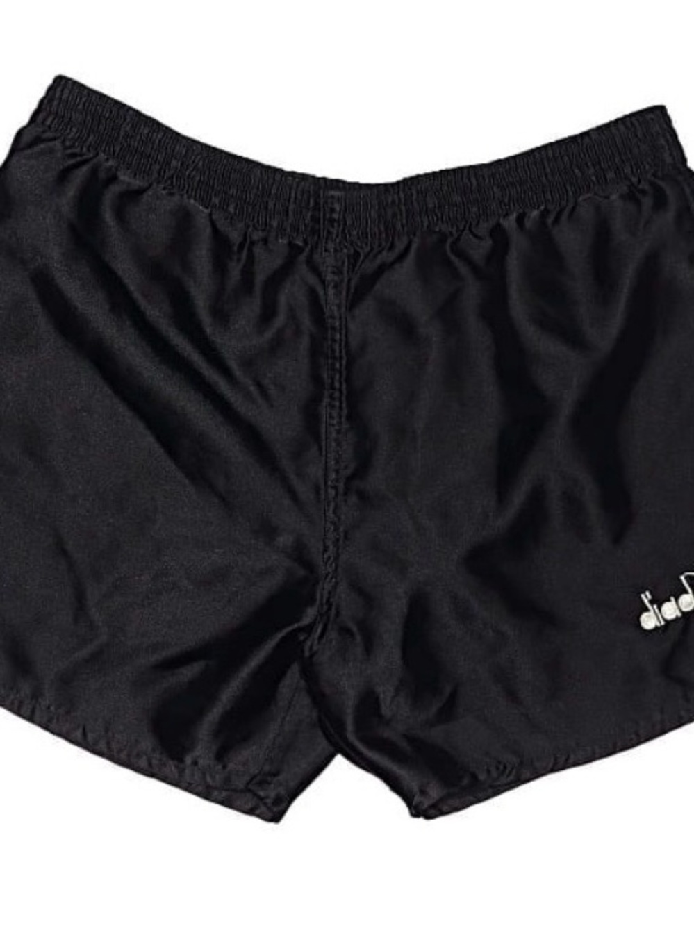 Diadora Black Women's Athletic Running Shorts